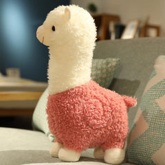 Alpaca Doll Stuffed Toy Creative Doll Pillow Birthday Gift Year Gift