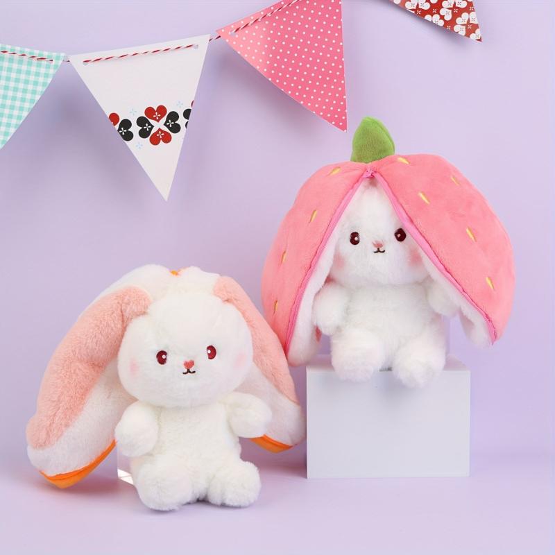 Transfiguration Rabbit Plush Toy Gift for Girls