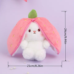 Transfiguration Rabbit Plush Toy Gift for Girls