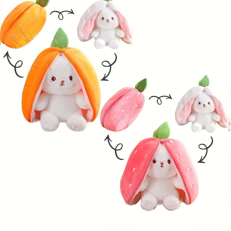 Transfiguration Rabbit Plush Toy Gift for Girls
