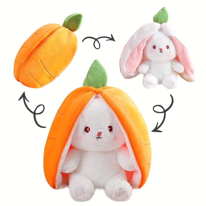 Transfiguration Rabbit Plush Toy Gift for Girls