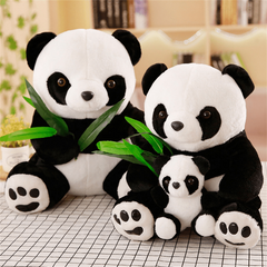 Plush Panda Stuffed Animals With Panda Baby Soft Toy