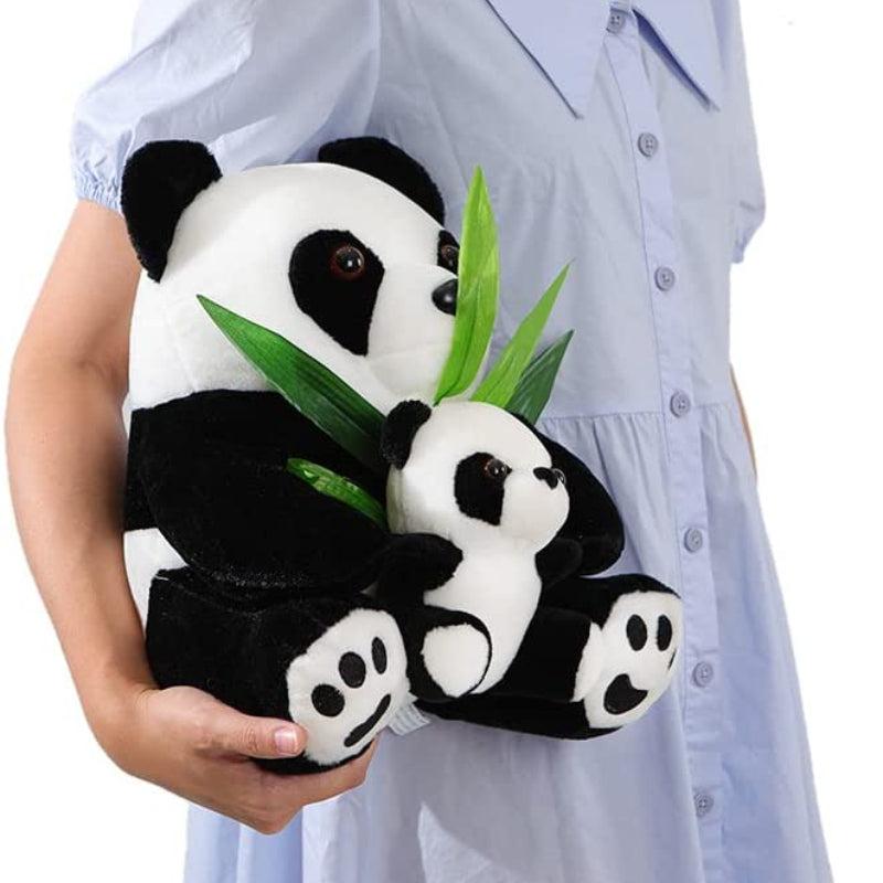 Plush Panda Stuffed Animals With Panda Baby Soft Toy