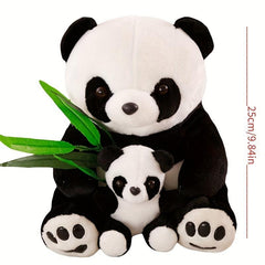Plush Panda Stuffed Animals With Panda Baby Soft Toy