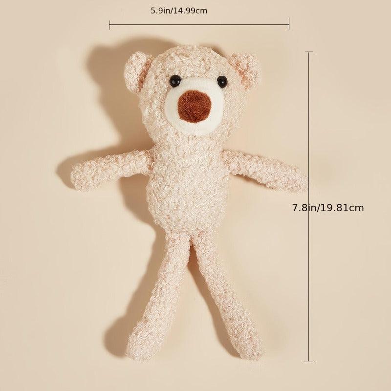 Small Teddy Bear Plush Toy Doll Mini Doll Cartoon Children's Book Bag Hanger