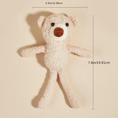 Small Teddy Bear Plush Toy Doll Mini Doll Cartoon Children's Book Bag Hanger
