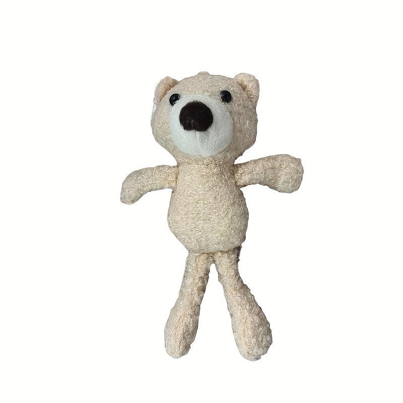 Small Teddy Bear Plush Toy Doll Mini Doll Cartoon Children's Book Bag Hanger