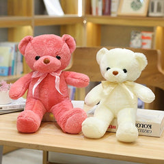 1pc Bear Plush Toy Stuffed Teddy Bear Soft Bear Wedding Gift Baby Toy