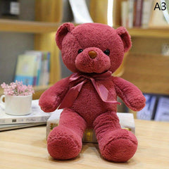 1pc Bear Plush Toy Stuffed Teddy Bear Soft Bear Wedding Gift Baby Toy