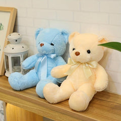 1pc Bear Plush Toy Stuffed Teddy Bear Soft Bear Wedding Gift Baby Toy