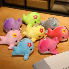 Marine Animal Dolphin Plush Toy Pendant