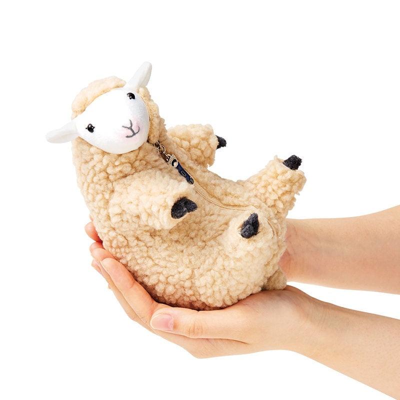 Japanese Shaved Lamb Rokko Mountain Doll Plush Toy Gift