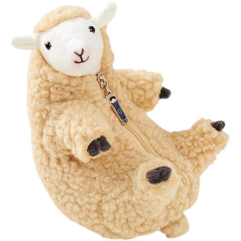 Japanese Shaved Lamb Rokko Mountain Doll Plush Toy Gift