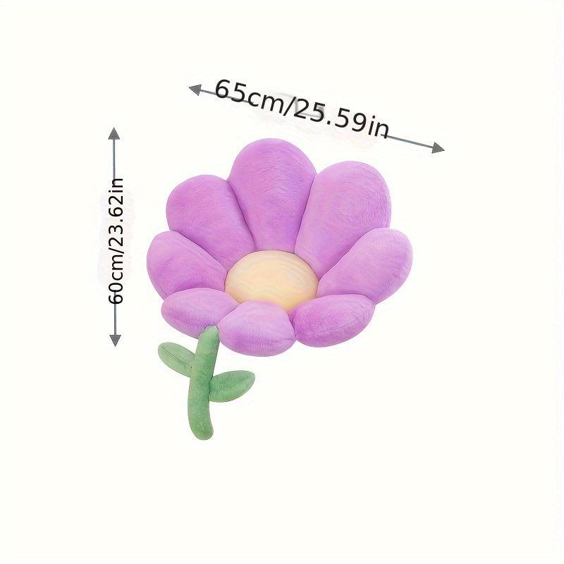 Flower Cushion Pillow Non-slip Chair Cushion