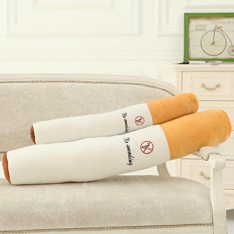 Cigarette Shaped Pillow Holiday Gift House Decoration