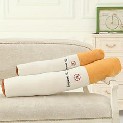 Cigarette Shaped Pillow Holiday Gift House Decoration