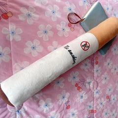 Cigarette Shaped Pillow Holiday Gift House Decoration