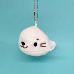 Seal Plush Stuffed TOY Key Chain DOLL Seal Plush Toy Key Ring