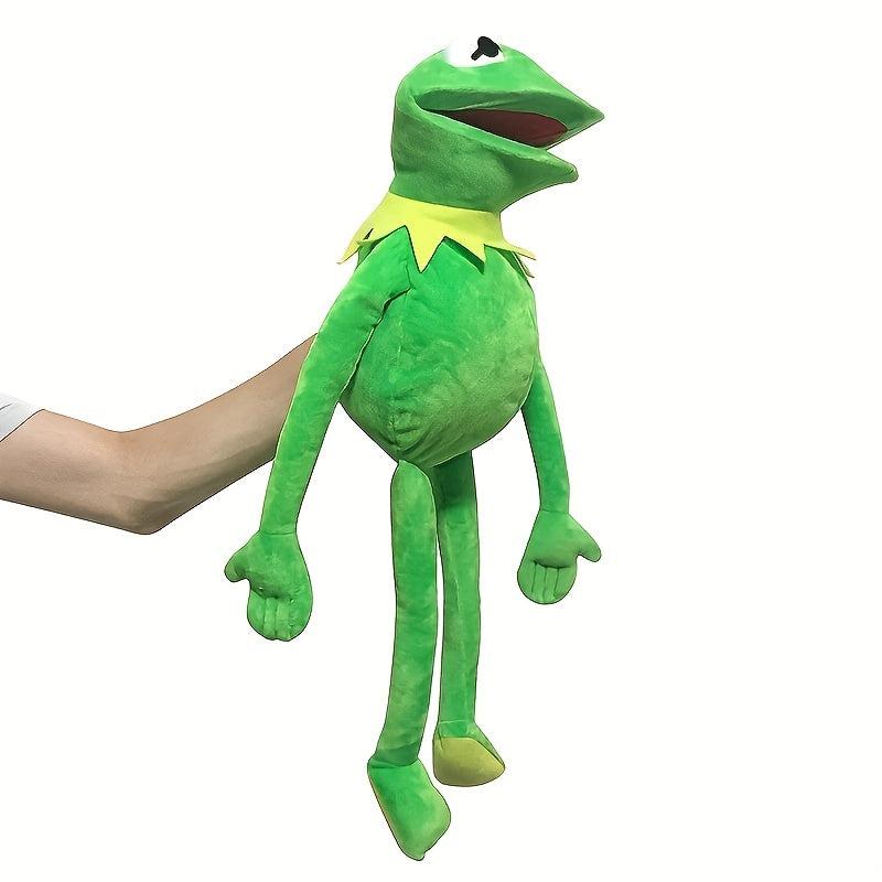 Frog Hand Puppet Plush Doll Soft Halloween Christmas Decor