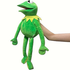 Frog Hand Puppet Plush Doll Soft Halloween Christmas Decor