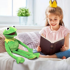 Frog Hand Puppet Plush Doll Soft Halloween Christmas Decor