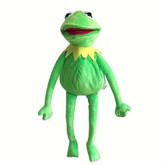 Frog Hand Puppet Plush Doll Soft Halloween Christmas Decor