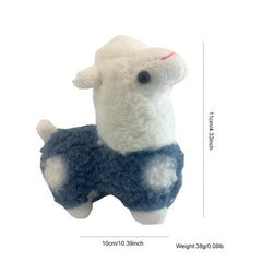 33in Alpaca Plush Keychain Stuffed Cartoon Doll Toy Kids Bag Pendant
