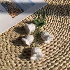 Bellflower Knitted Car Pendant