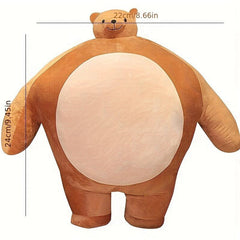 Bear Stuffed Animals Big Plush Small Head Small Head Bear Shrinking Head Bear