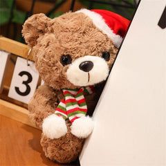 Scarf Teddy Bear Doll Christmas Little Bear Plush Toy Stuffed Animals Doll