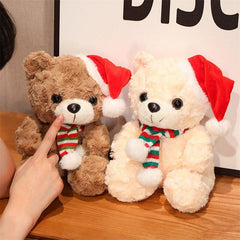 Scarf Teddy Bear Doll Christmas Little Bear Plush Toy Stuffed Animals Doll