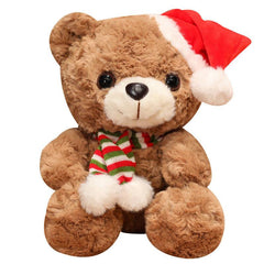 Scarf Teddy Bear Doll Christmas Little Bear Plush Toy Stuffed Animals Doll