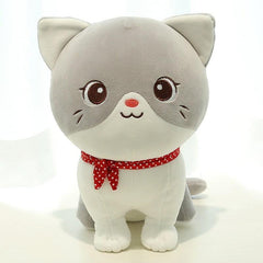 Lucky Cat Dolls Soft Animal Pillows Small Cats Plush Toys
