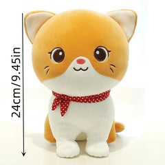 Lucky Cat Dolls Soft Animal Pillows Small Cats Plush Toys