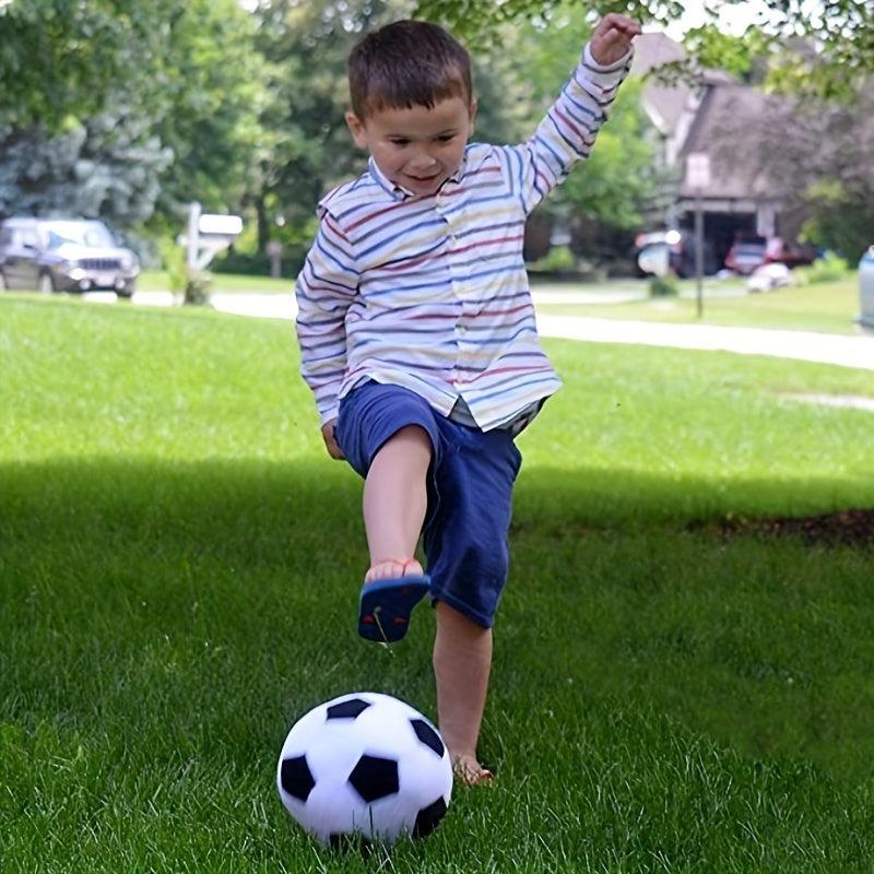 Soft Plush Soccer Ball Pillow Durable Stuffed Toy for Kids