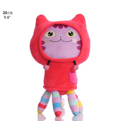 Gabby's Red Cat Dollhouse Plush Toy - Perfect Gift for Kids