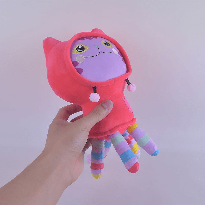 Gabby's Red Cat Dollhouse Plush Toy - Perfect Gift for Kids