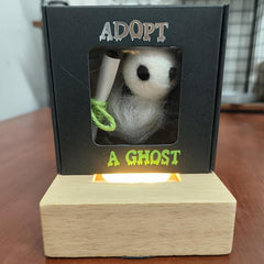 Adopt A Ghost Little Pocket Ghost With Tiny Scroll Mini Plush Stuffed Ghost Doll