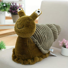 Snail Plush Toy Pillow Cat Doll Long Pillow Cushion Seat