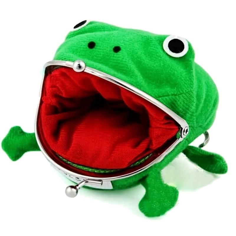 Frog Wallet Anime Cartoon Coin Purse Manga Flannel Plush Toy