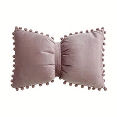 Dutch Fluffy Pom Pillow Cover Strap 30 48x50.8cm