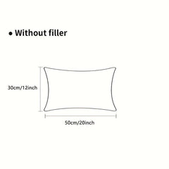 Dutch Fluffy Pom Pillow Cover Strap 30 48x50.8cm