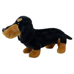 Simulated Dog Plush Doll Toy Stuffed Brown Dog Plushie Birthday Christmas