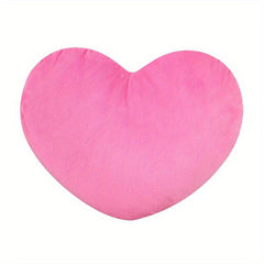 Heart-Shaped Stuffed Toy for Girls' Bed
