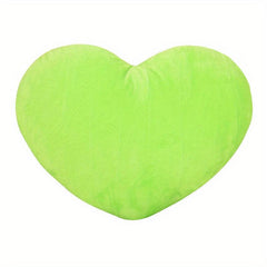 Heart-Shaped Stuffed Toy for Girls' Bed