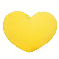 Heart-Shaped Stuffed Toy for Girls' Bed