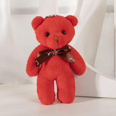 Bear Doll Plush Toy Doll Key Pendant Couple Gift Bag Small Pendant