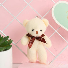 Bear Doll Plush Toy Doll Key Pendant Couple Gift Bag Small Pendant