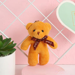 Bear Doll Plush Toy Doll Key Pendant Couple Gift Bag Small Pendant