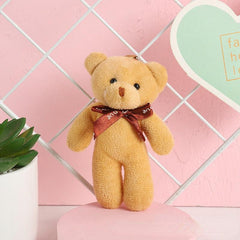 Bear Doll Plush Toy Doll Key Pendant Couple Gift Bag Small Pendant